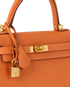 Kelly 25 in Retourne Togo Orange, other view